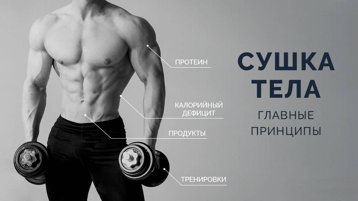 Сушка тела, принципы